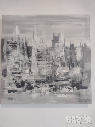 Комплект картини "Градът/Отражения", снимка 3 - Картини - 50538773