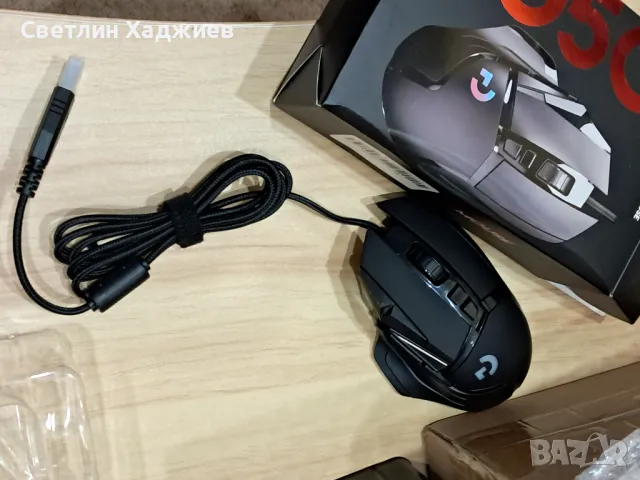 Мишка Gaming Logitech G502, снимка 12 - Клавиатури и мишки - 48985668