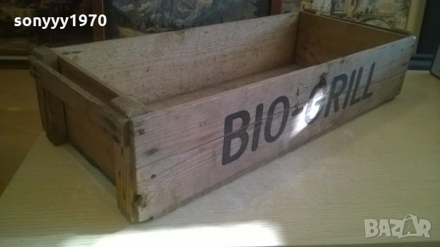 bio-gril дървен сандък-за колекция-71х30х15см-внос холандия, снимка 8 - Колекции - 27886449