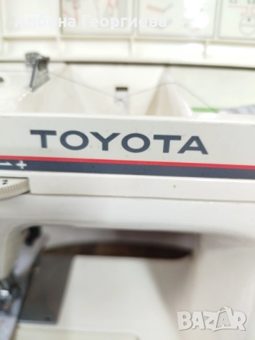 Механична шевна машина TOYOTA EX 490, снимка 6 - Шевни машини - 52305778