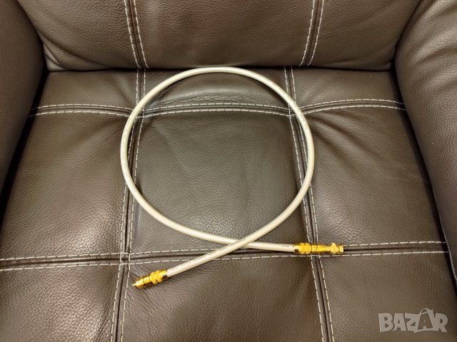 ATLAS EQUATOR, 75Ω Digital RCA-BNC Coaxial Cable, кабел/интерконект, 1m., Като Нов, снимка 1