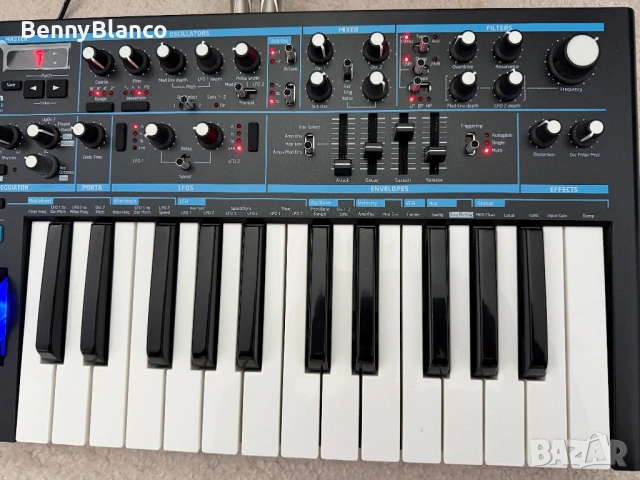 Novation Bass Station 2 Аналогов Синтезатор, снимка 3 - Синтезатори - 53271622