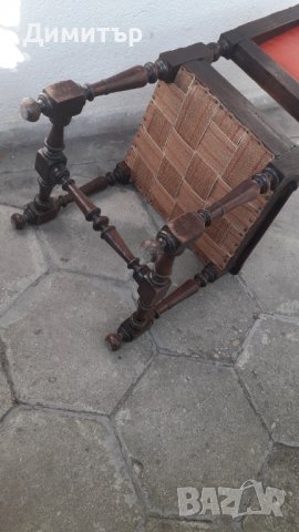 Старинен дървен стол, снимка 9 - Антикварни и старинни предмети - 37554936