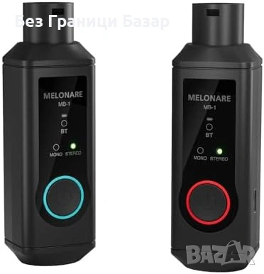 Нов XLR Bluetooth приемник BT 5.3 150ft 15h Hi-Fi за миксер/PA/DJ MB-1
