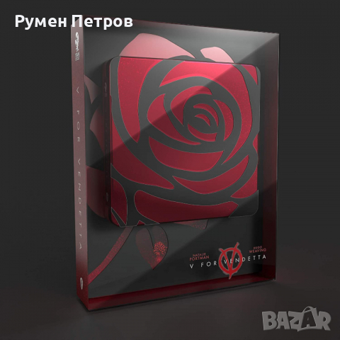 V FOR VENDETTA - 4K+Blu Ray Steelbook - TITANS OF CULT Special Edition, снимка 4 - Blu-Ray филми - 36575032