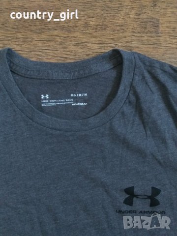 Under Armour Mens HeatGear T-Shirt - страхотна мъжка тениска, снимка 3 - Тениски - 29022770