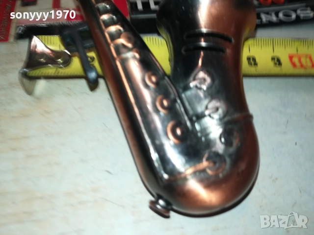 САКСОФОН-ЗАПАЛКА ЗА КОЛЕКЦИЯ 2508251904, снимка 7 - Антикварни и старинни предмети - 51487147