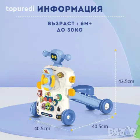 МУЛТИФУНКЦИОНАЛНА ПРОХОДИЛКА 5 В 1, снимка 3 - Други - 49751789