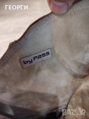 Дамски испански ботуши от естествена кожа-by Pass, снимка 5 - Дамски ботуши - 38257310