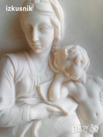 Пластика от алабастър на Ado Santini, със сертификат, снимка 3 - Пана - 27516490