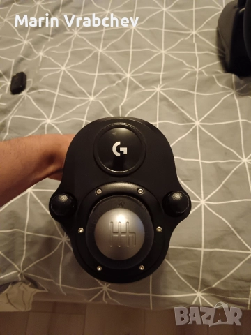 Logitech G920 Геймърски Волан + подарък ръчка за скорости, снимка 6 - Клавиатури и мишки - 52815524