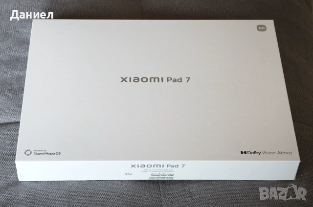 Таблет Xiaomi Pad 7, 8GB/128GB, сив, неразопакован, с гаранция