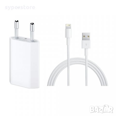 Зарядно 220v 1 USB Fast Charge Digital One SP00205 HC-16 Lightning - 2.4A  с кабел Бързо зарядно ezr