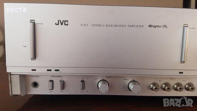 JVC A-X5, снимка 3 - Ресийвъри, усилватели, смесителни пултове - 27262705