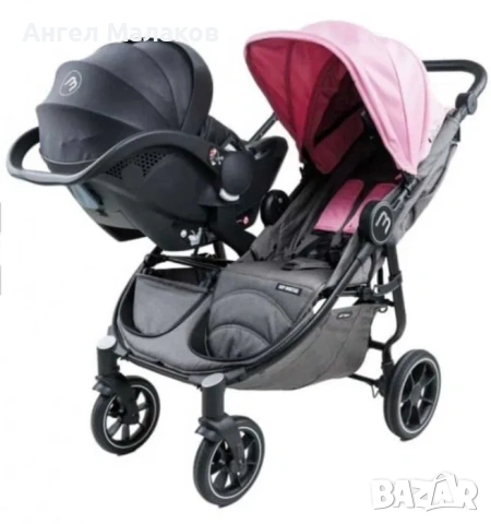 Кошница (столче) за новородено за кола Baby Monsters Apolo, снимка 7 - Стоки за близнаци - 53335434