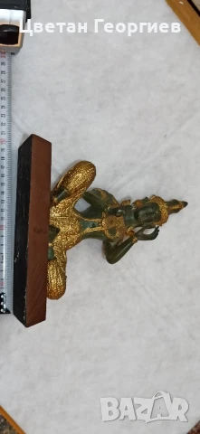 колекционерска бронзова фигура, снимка 2 - Колекции - 50999587