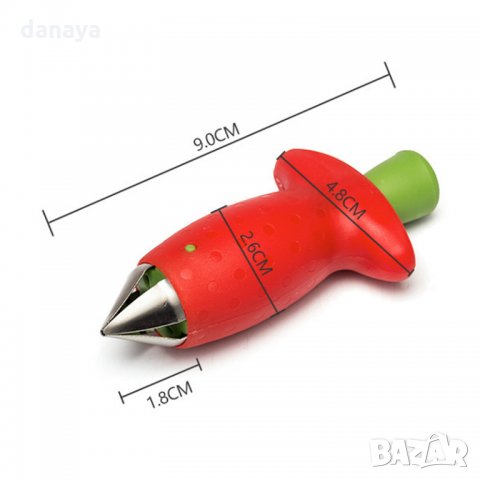 316 Ръчен уред за чистене на ягоди и домати почистване на дръжките, снимка 5 - Прибори за хранене, готвене и сервиране - 33266942