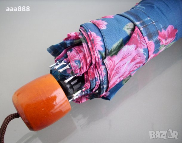 Дамски сгъваем чадър, снимка 4 - Други - 28347398