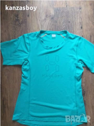  Haglofs INTENSE LOGO TEE WOMEN - страхотна дамска тениска, снимка 6 - Тениски - 32621486