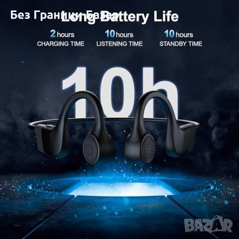 Нови безжични спортни слушалки с отворено ухо Bluetooth Подарък, снимка 5 - Bluetooth слушалки - 43265486