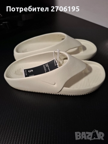 Дамски джапанки Nike Nike Calm - 35,5, снимка 2 - Маратонки - 52819262