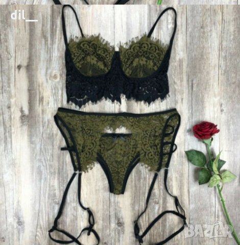 Налични! Комплект еротично бельо- 4 цвята, снимка 5 - Бельо - 12987584