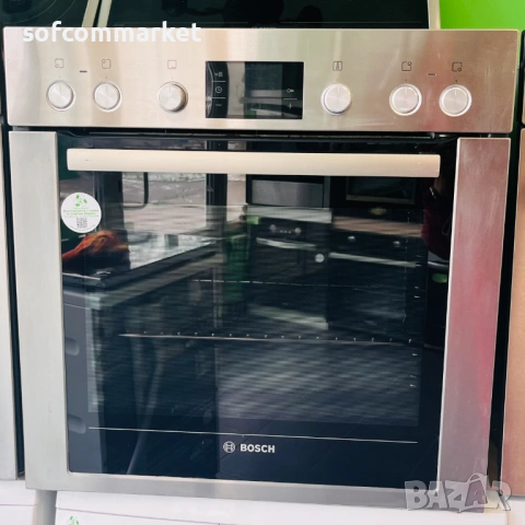 Комплект за вграждане: Фурна Bosch HEG73B450 + Индукционен плот, снимка 2 - Печки, фурни - 53187725