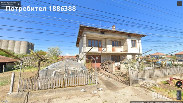 Двуетажна тухлена къща с гараж, снимка 2 - Къщи - 53223201