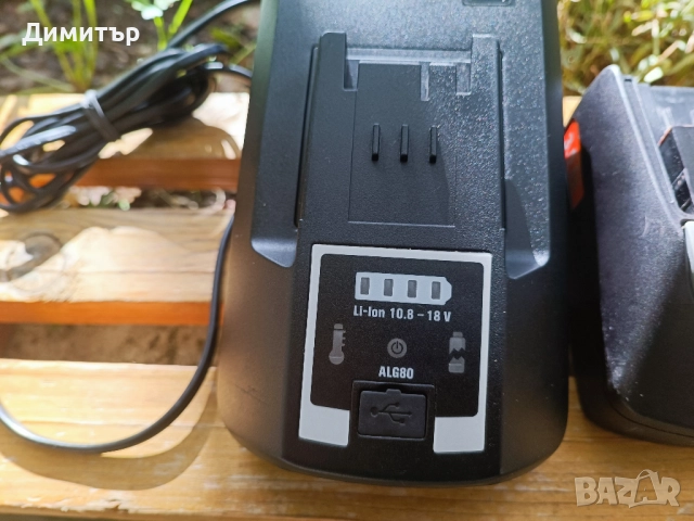 BTI / Fein ALG80 зарядно, снимка 2 - Винтоверти - 52033247