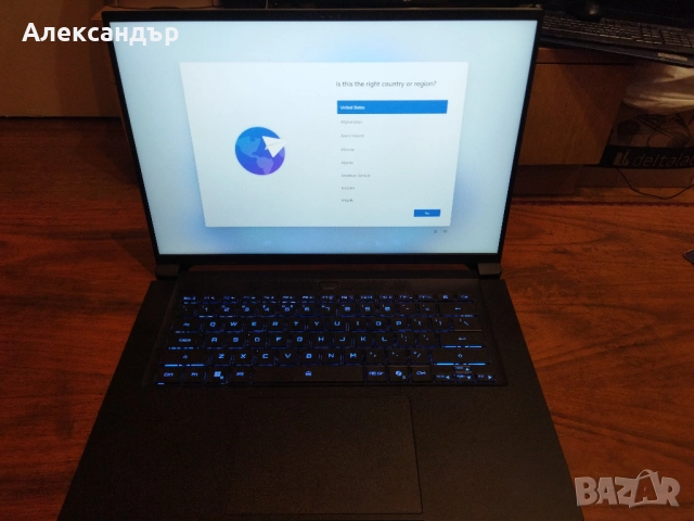 Gigabyte Aero X16, Ryzen AI 7 350, RTX5070, 2560x1600 165Hz, 100% sRGB, снимка 5 - Лаптопи за работа - 52948371