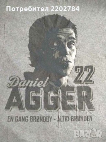 Тениска Даниел Агер,Daniel Agger, Bonfire , снимка 2 - Фен артикули - 28182620