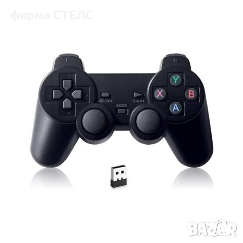 Безжичен джойстик STELS, PS3, PC, Черен, снимка 1 - Други игри и конзоли - 44083500