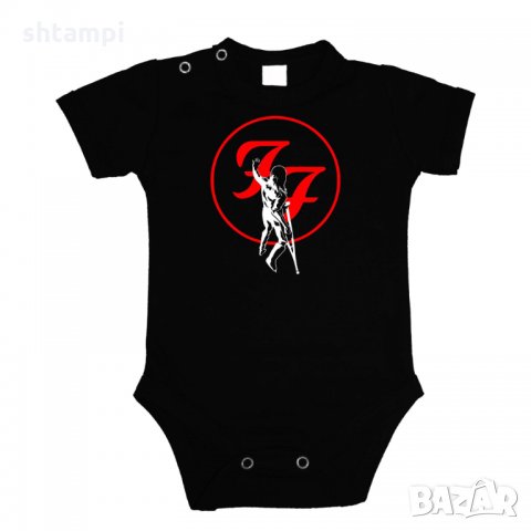 Бебешко боди Foo Fighters 3, снимка 2 - Бодита за бебе - 33295821