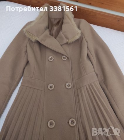 Дамско елегантно палто, снимка 5 - Палта, манта - 43078957