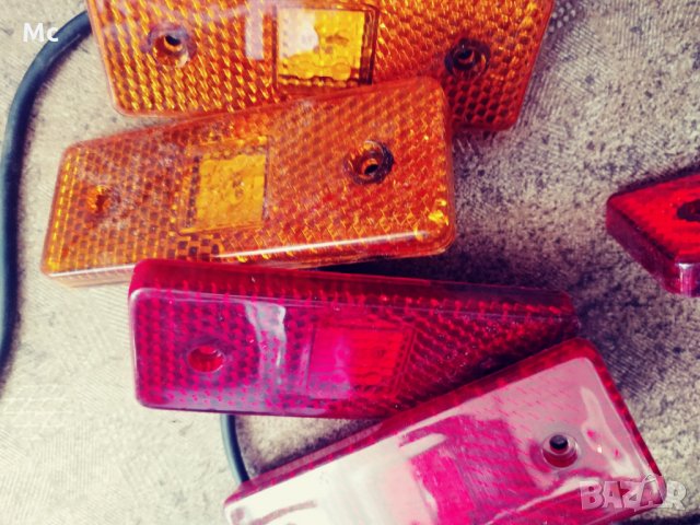 Габарити 24 V бели /жълти Тир /ремаркета