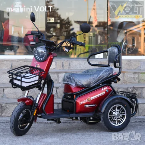 Електрическа триколка Volt Electric PUDDING PRO 1800W, снимка 2 - Мотоциклети и мототехника - 46103444