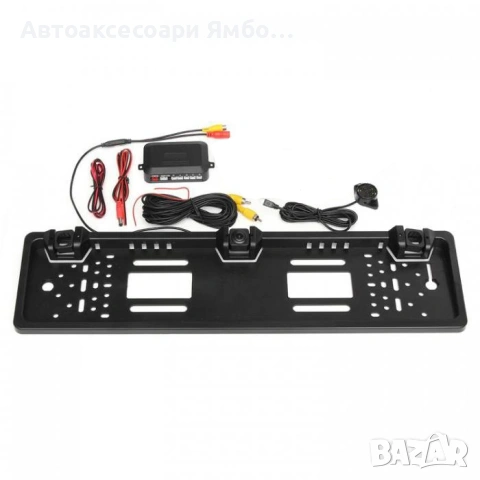 Стойка за регистрационен номер с камера за задно виждане и парктроник, снимка 2 - Аксесоари и консумативи - 53121412