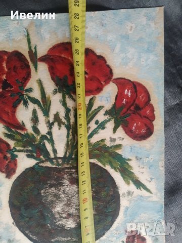 картина-цветя, снимка 4 - Картини - 32463877