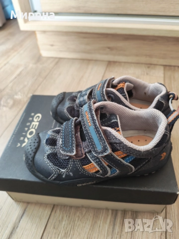 Детски обувки GEOX със стелки от естествена кожа, размер 25, снимка 2 - Детски маратонки - 52310164