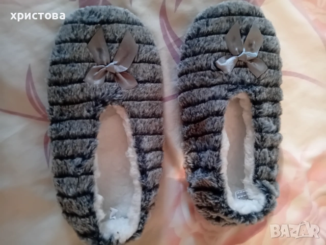 Топли, пухкави, дом.терлички, снимка 2 - Пантофи - 53382134