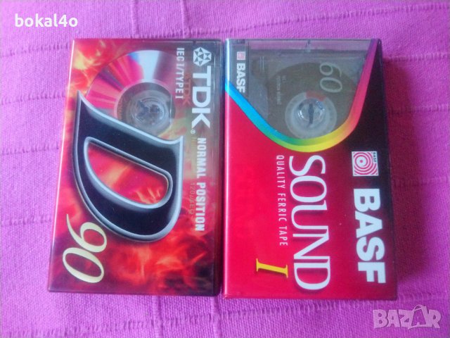 Нови запечатани аудио касети