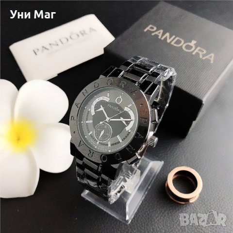 Стилен ръчен дамски часовник Pandora / Пандора, снимка 5 - Дамски - 37074065