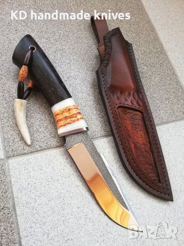 Ръчно изработен ловен нож от марка KD handmade knives ловни ножове