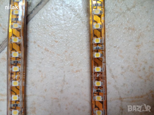 Продавам LED 24V влагозащитна лента 5м.  лепяща, снимка 5 - Друга електроника - 35573306
