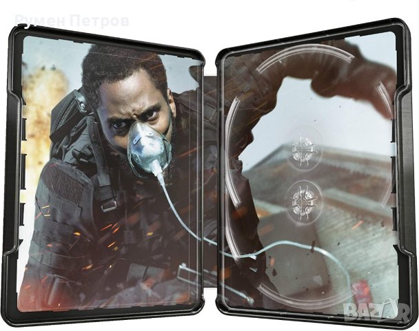 Нов двоен блу рей стилбук ТЕНЕТ -  TENET Double Steelbook - издание в 2 диска, снимка 3 - Blu-Ray филми - 36738661