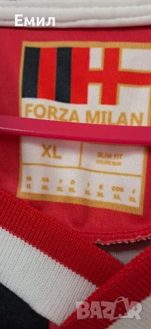 Ретро футболна тениска  на AC Milan , снимка 6 - Футбол - 50595448