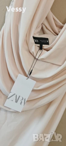Рокля ZARA - нова с етикет , снимка 4 - Рокли - 51346060