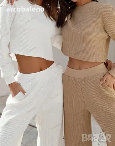 Ликвидация! Дамски ежедневен комплект от две части - Доставка 24 часа , снимка 2 - Комплекти - 49683541