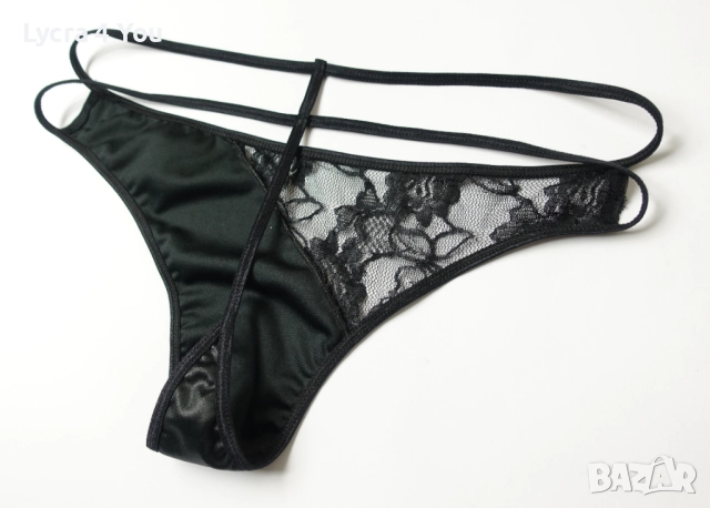 L дамска прашка с кожен ефект и двоен ластик на талията, снимка 7 - Бельо - 52148158