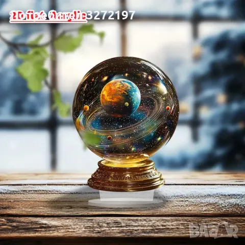 Акрилен Декор за Бюро за Спалня и Всекидневна,Бохемски Знак Галактика, снимка 6 - Други - 47970018